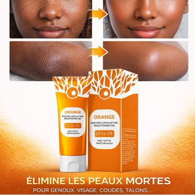 Retrouvez peau éclatante instantanément avec notre gel exfoliant
