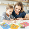 Pack de 4 Cahiers Magiques Réutilisables pour enfants