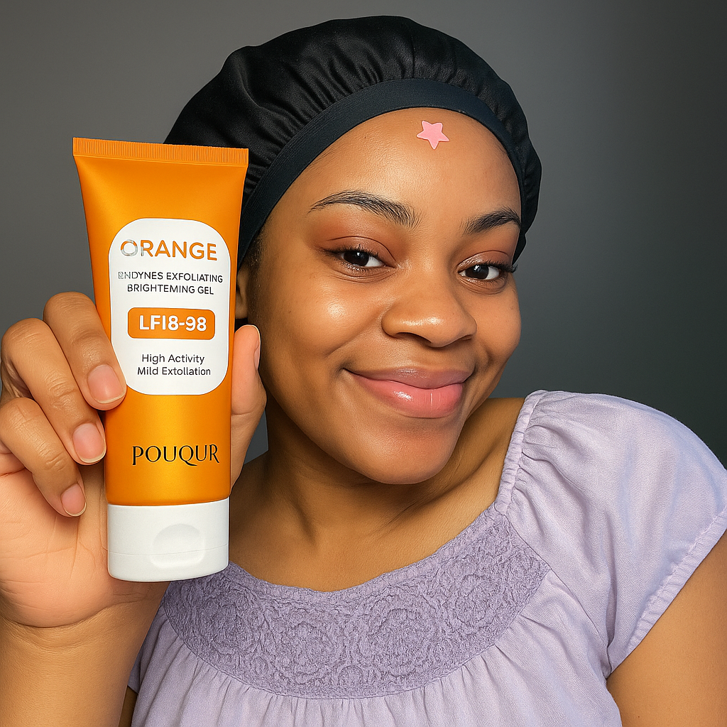 Retrouvez peau éclatante instantanément avec notre gel exfoliant